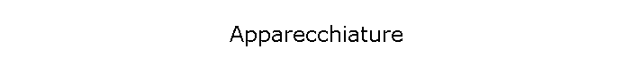 Apparecchiature